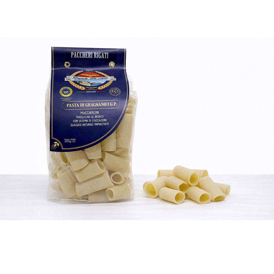 Pasta Paccheri di Gragnano - 500g Pasta, Riso e condimenti Gerardo Di Nola