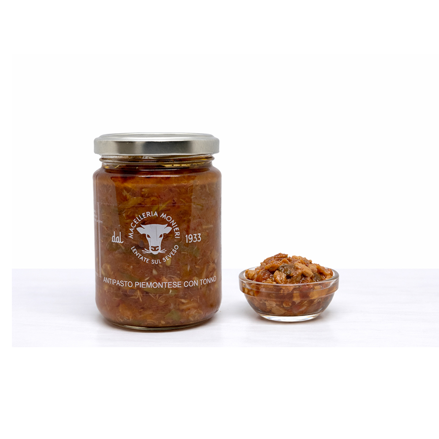 Antipasto Piemontese con Tonno - 280g Le Nostre Conserve Conserve - Gastronomie Italiane