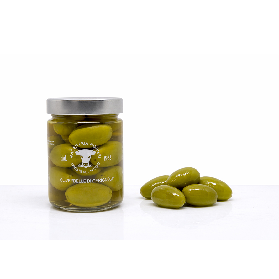 Olive Belle di Cerignola - 290g Le Nostre Conserve Conserve - Gastronomie Italiane
