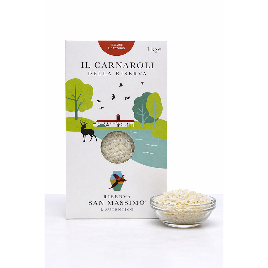 Riso Carnaroli riserva San Massimo - 1 kg Pasta, Riso e condimenti Carni - Macelleria Monieri